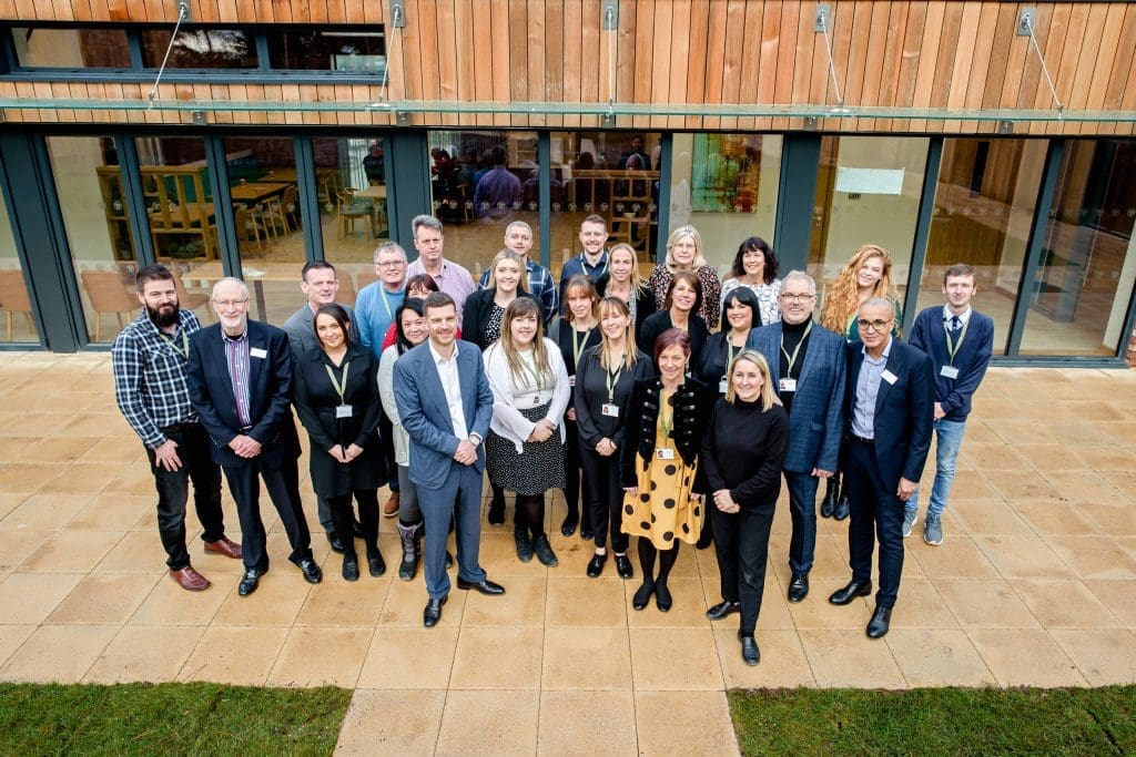 Drone Delamere team shot