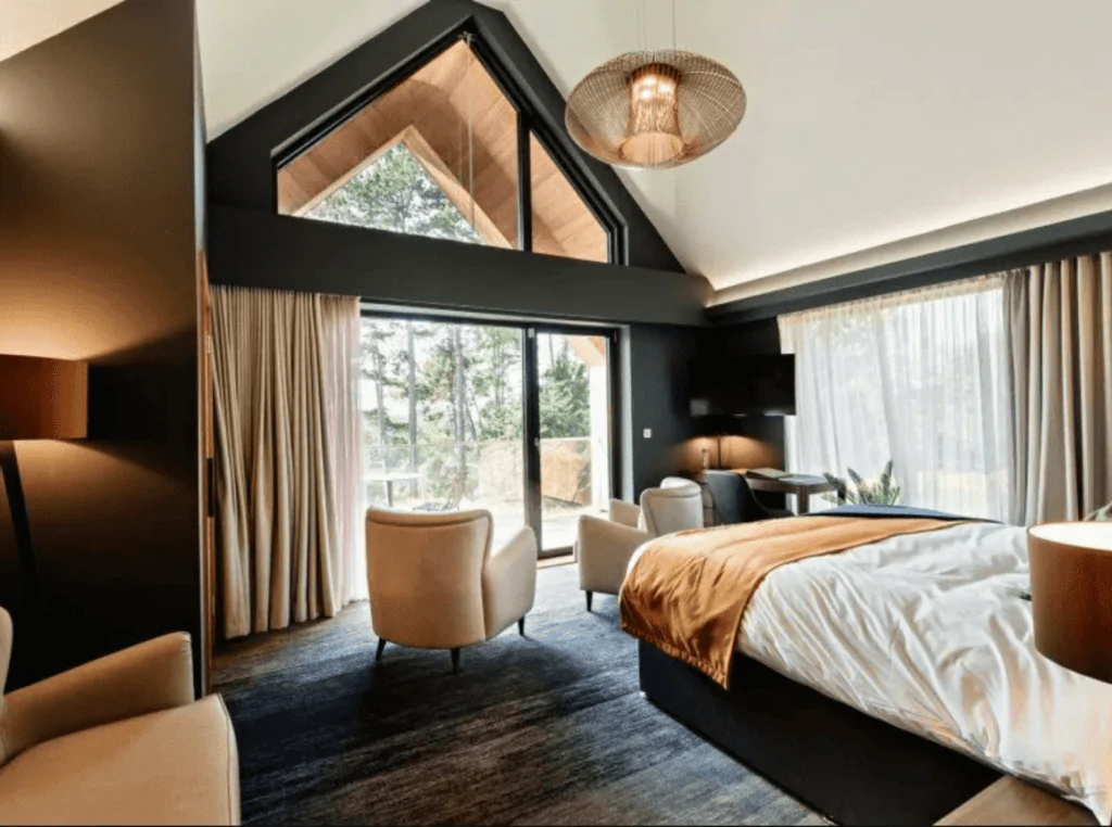 Bedroom at Delamere Health